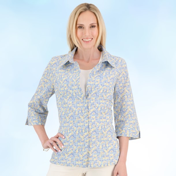 blouse, cami, flowers