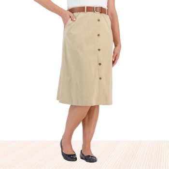 Cord Skirt