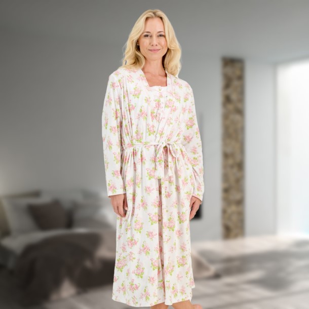 gown, comfortable, pockets, belt