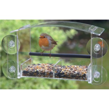 Window Bird Feeder w/drawer