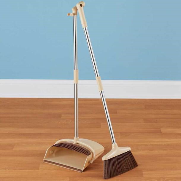 dustpan, broom, sweeping