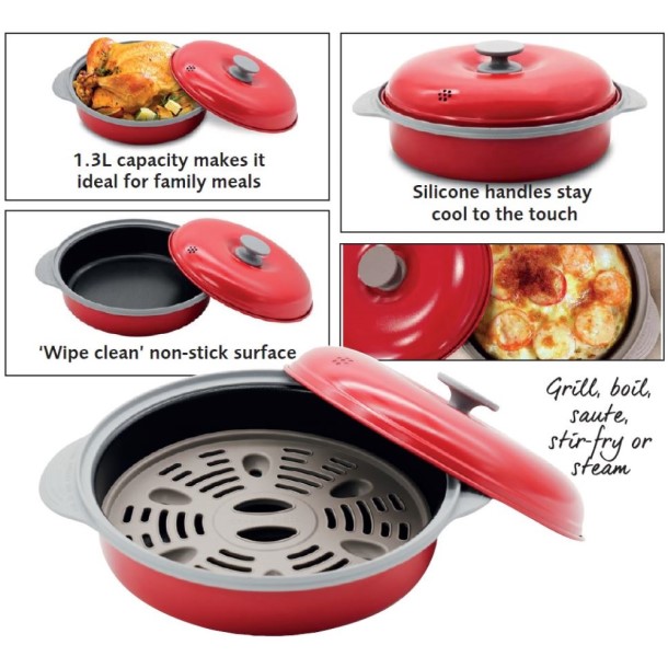 microwave, pan, kitchen, cooking