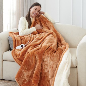 Electric Reversible Heated Throw