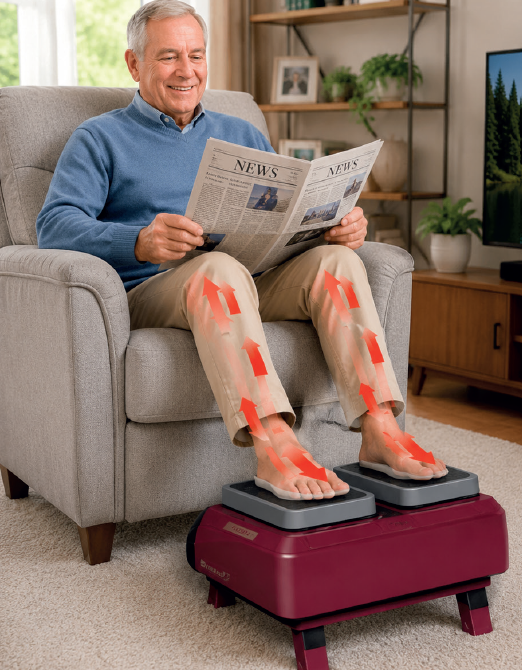 leg, exerciser, circulation, ankle, knee