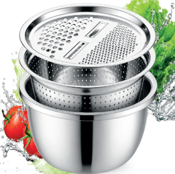 3-in-1 Stainless Steel Prep Station