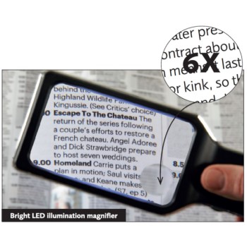 3X Anti-Glare Led Magnifier