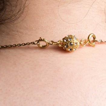 Magnetic Rhinestone Jewellery Clasps (4)