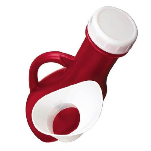 unisex, screw top, urinal, portable