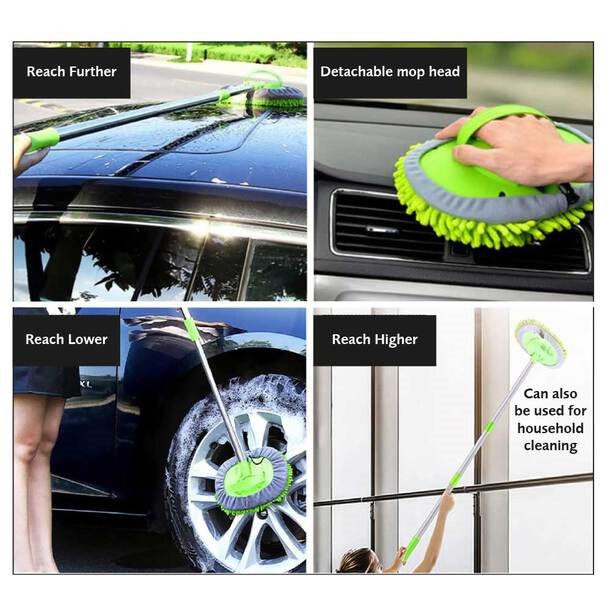 car, mop, wash