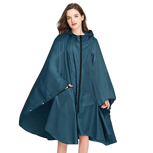 poncho, raincoat, zip, waterproof