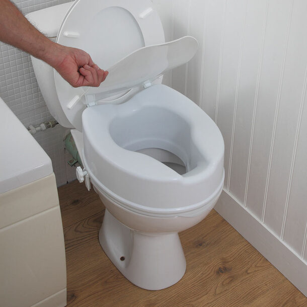 toilet, seat, raised,