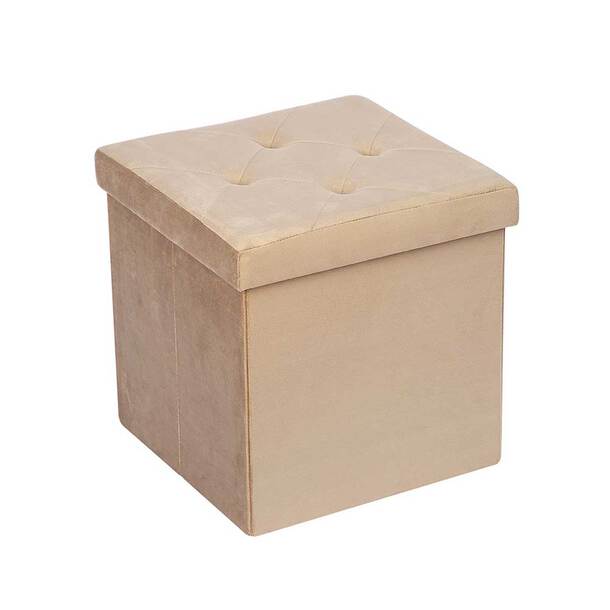 storage, ottoman, folding, padded