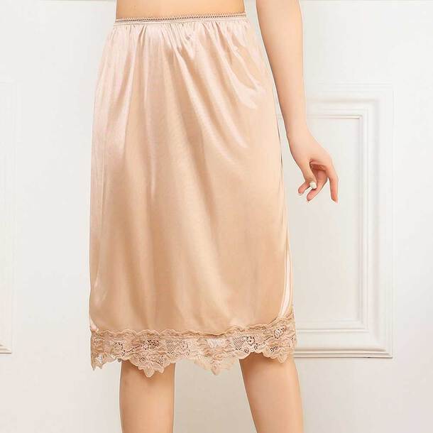 slip, lace, silky, static