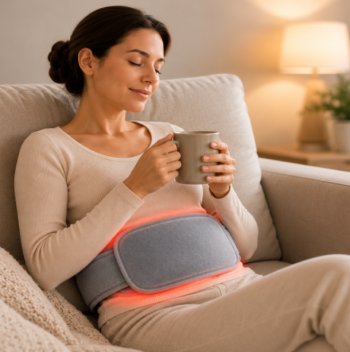 Electric Hot Water Bottle with Waist Belt
